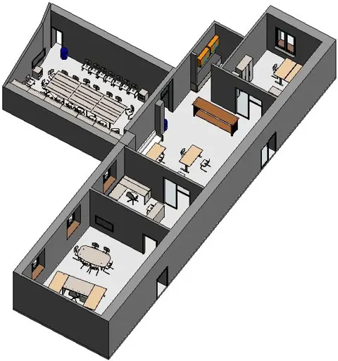 評估情境二：依真實 TLS 資料建立的一般辦公室環境